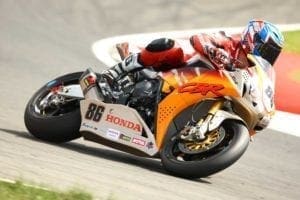 Julien da Costa on the special livery Honda Racing CBR1000RR Fireblade Urban Tiger