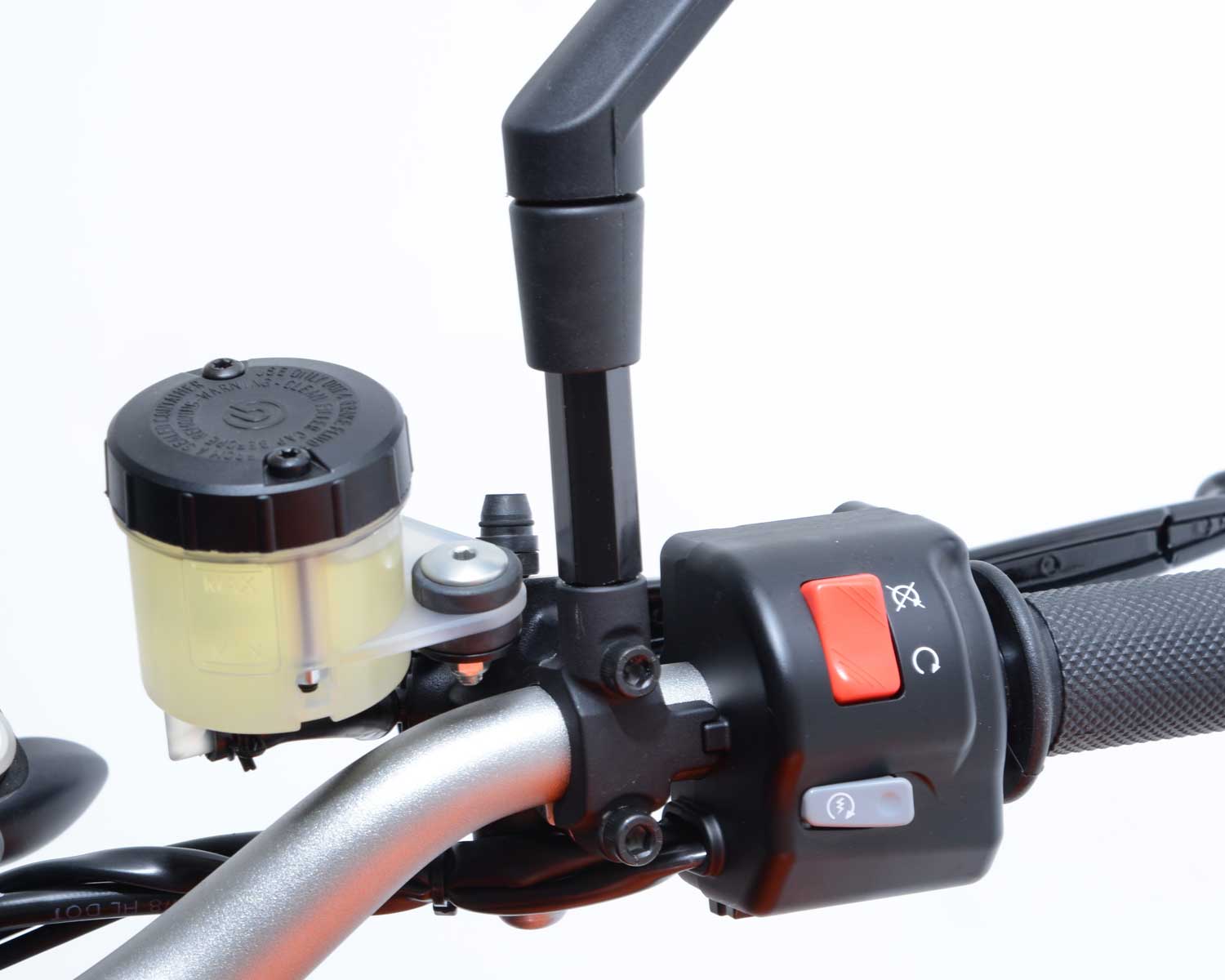 Gr4 Rear Mirror Riser New mirror risers from R&G | MoreBikes