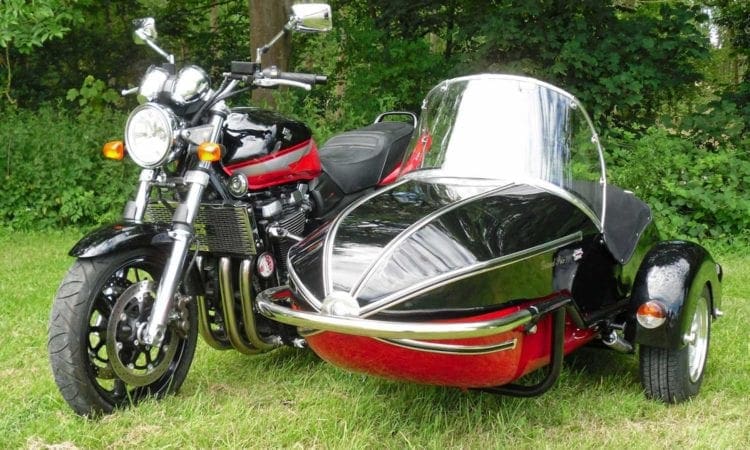 brand new tricycle with sidecar