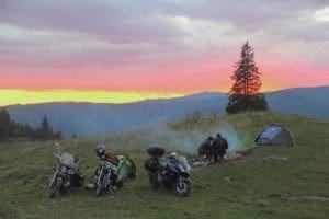 Avoiding the bears whilst camping in Romania