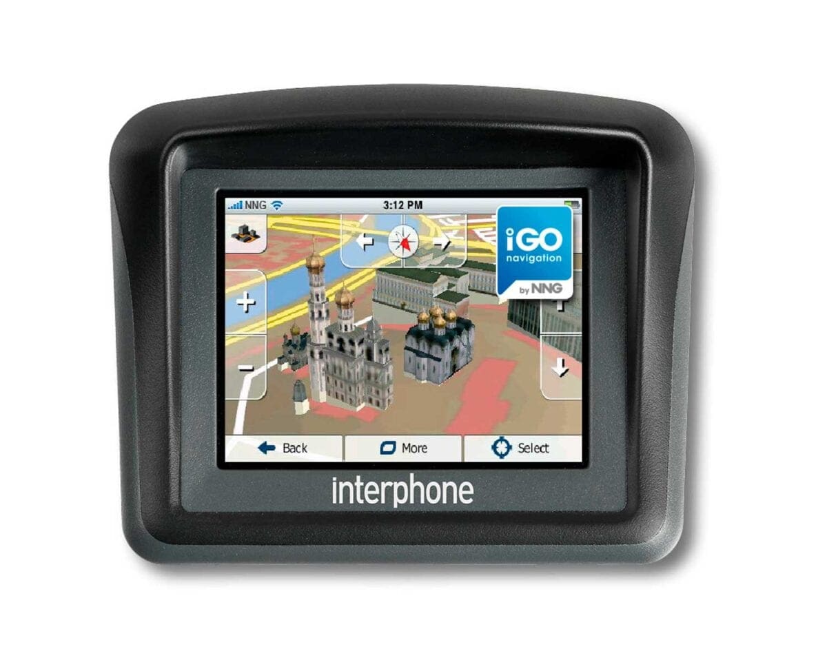 I stor skala makker Indlejre New motorcycle GPS sat nav includes iGO navigation maps | MoreBikes