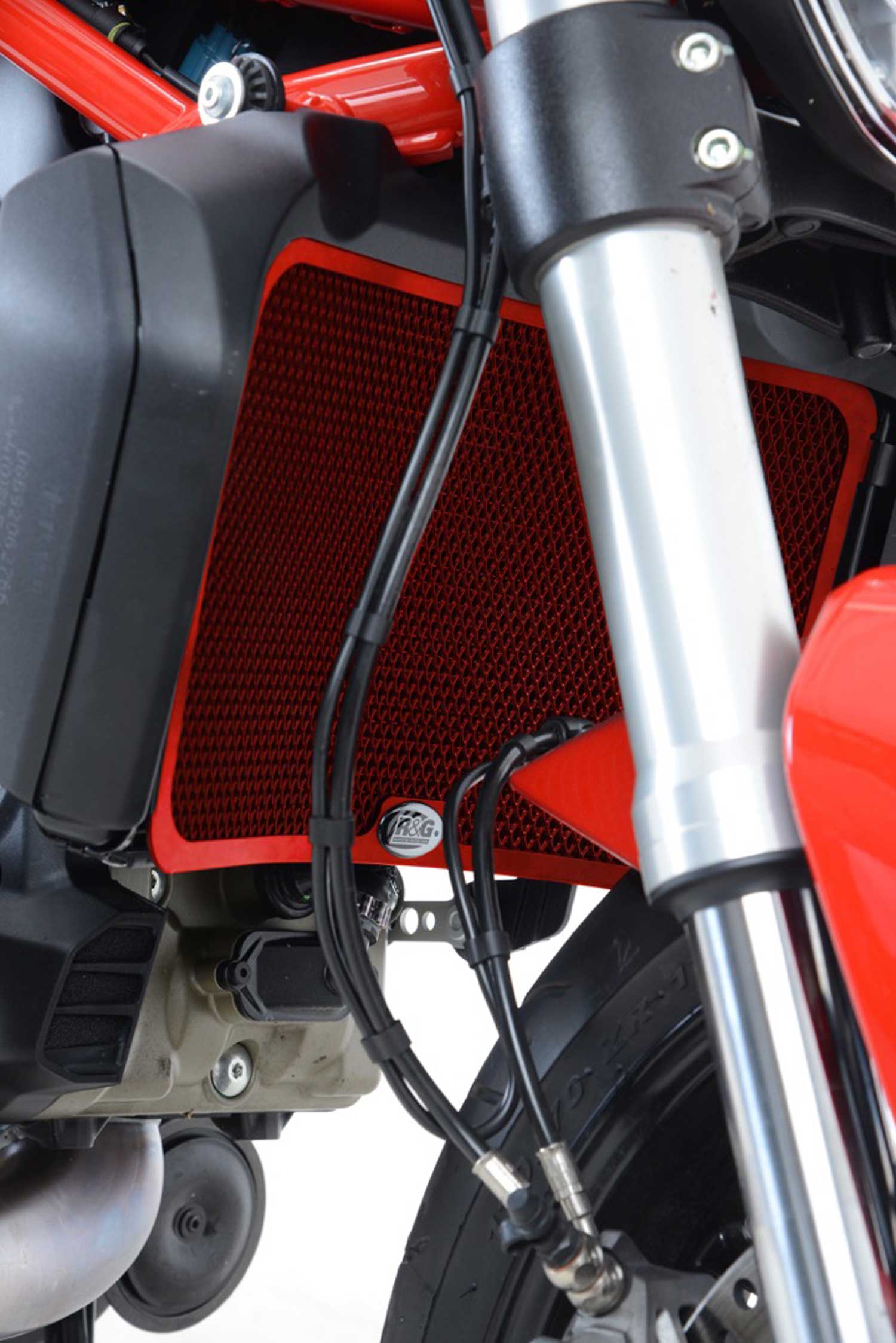motorcycle radiator covers