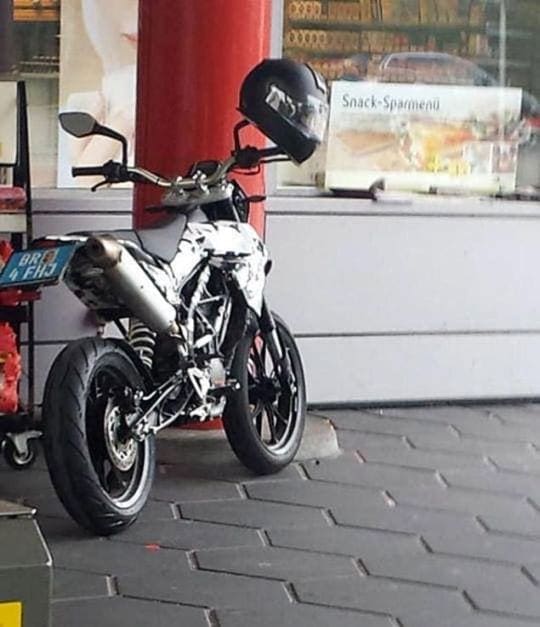 SCOOP KTM s 374cc single cylinder mini Adventure bike