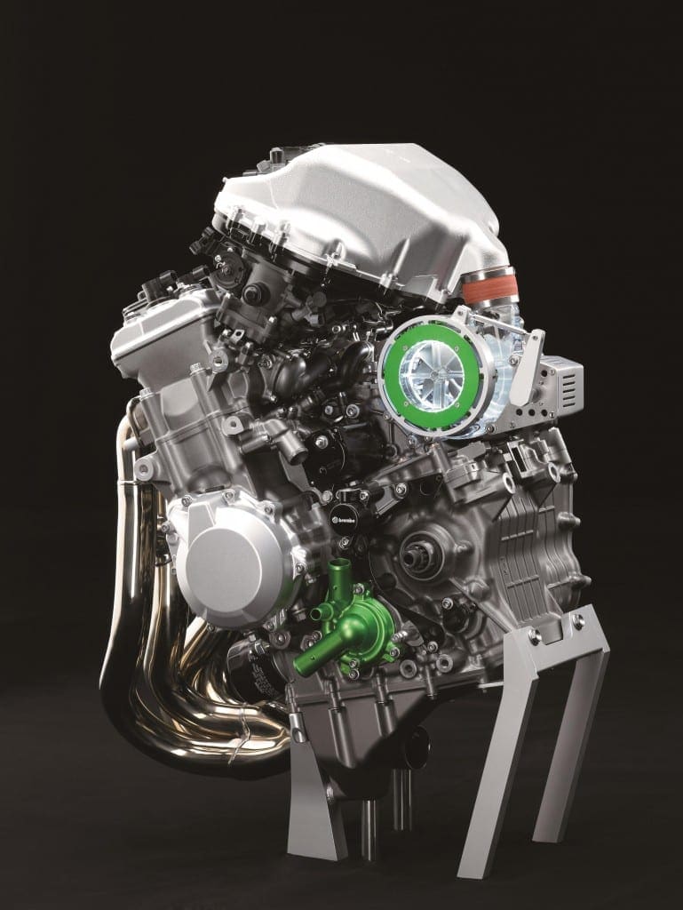 Kawasaki brings out another 'concept' supercharger drawing for the Milan crowds