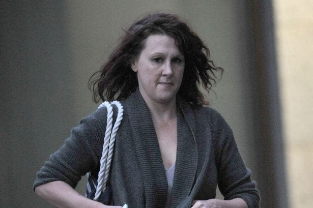 Leah Keyworth who ran into the back of a motorcyclist after he admonished her for driving whilst using a mobile phone. Picture: Manchester Evening News