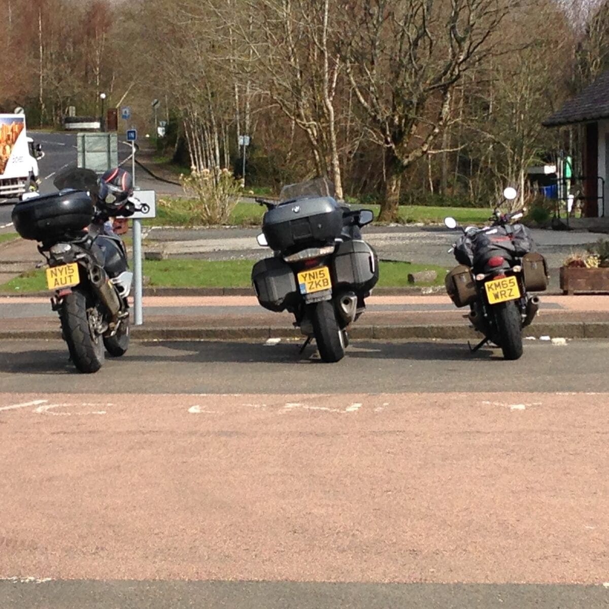 triumph street twin touring