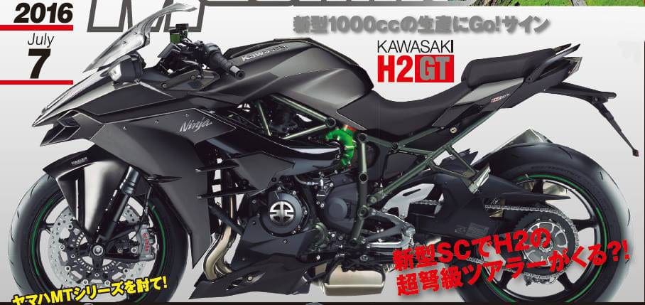 Kawasaki h2 store gt