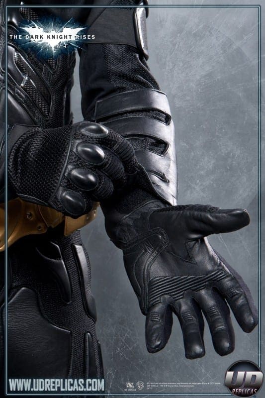 Batman deals motorcycle gloves