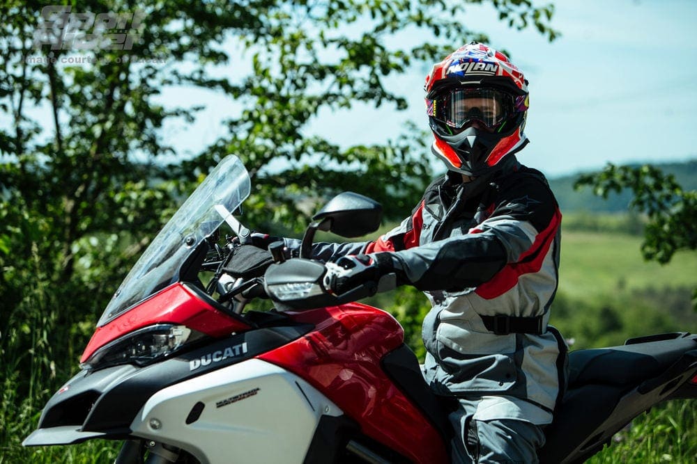 Casey Stoner Gets Some Miles In The Dirt On Ducati S Multistrada 1200 Enduro Morebikes