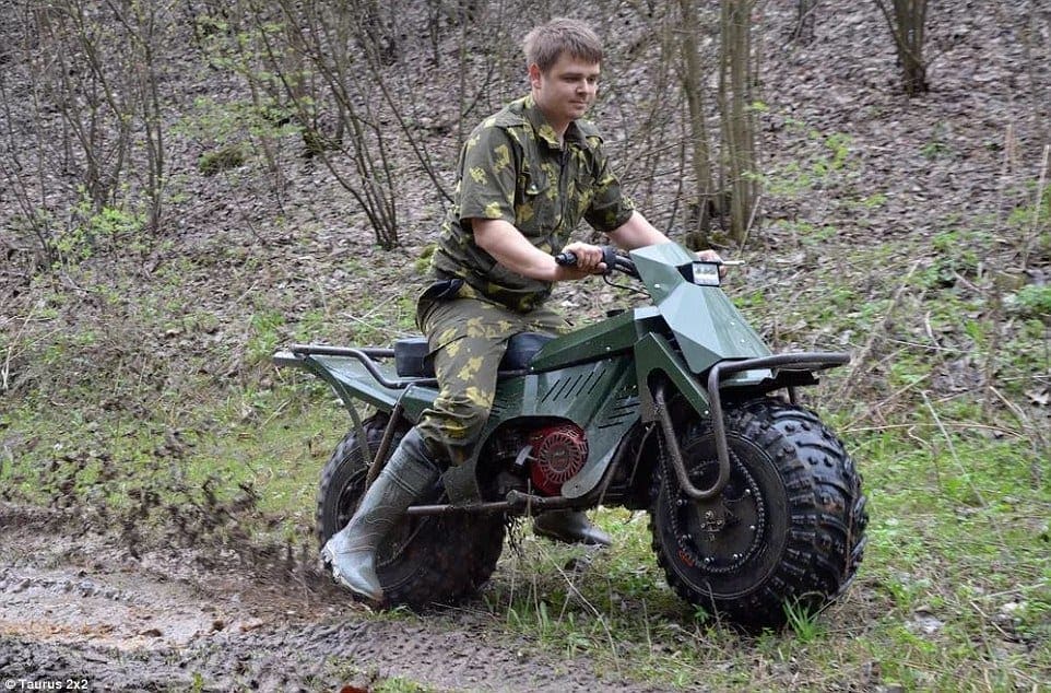 Video Meet the Taurus 2x2 the Russian plodder that can go anywhere MoreBikes