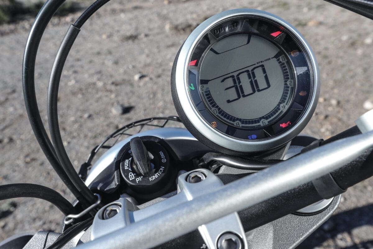 ducati scrambler dashboard