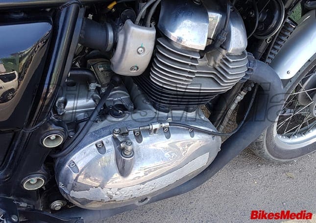 Spy Shots Royal Enfield Continental GT 750 MoreBikes