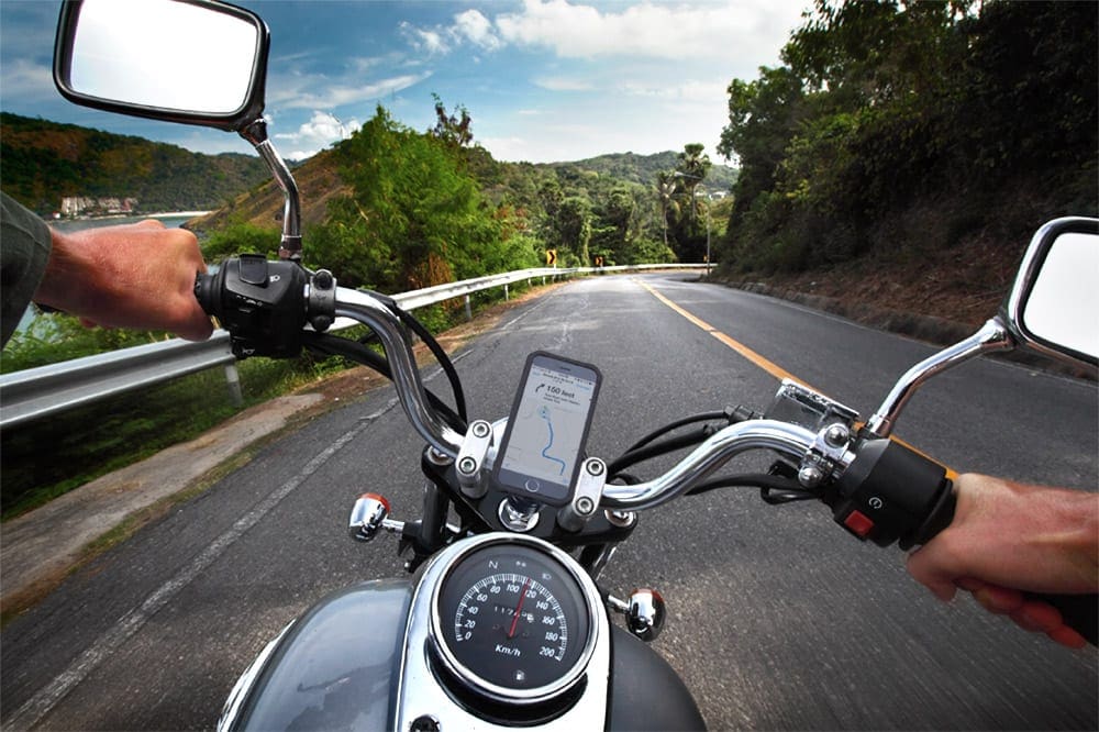 motorcycle trip google maps