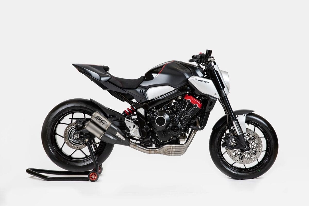 Honda s secret designs for a 650 possibly Hornet ish