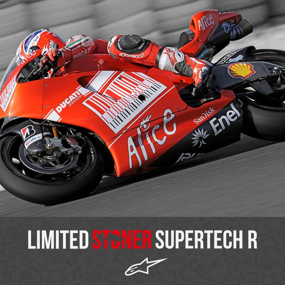 NEW GEAR Alpinestars LIMITED EDITION Casey Stoner SUPERTECH R
