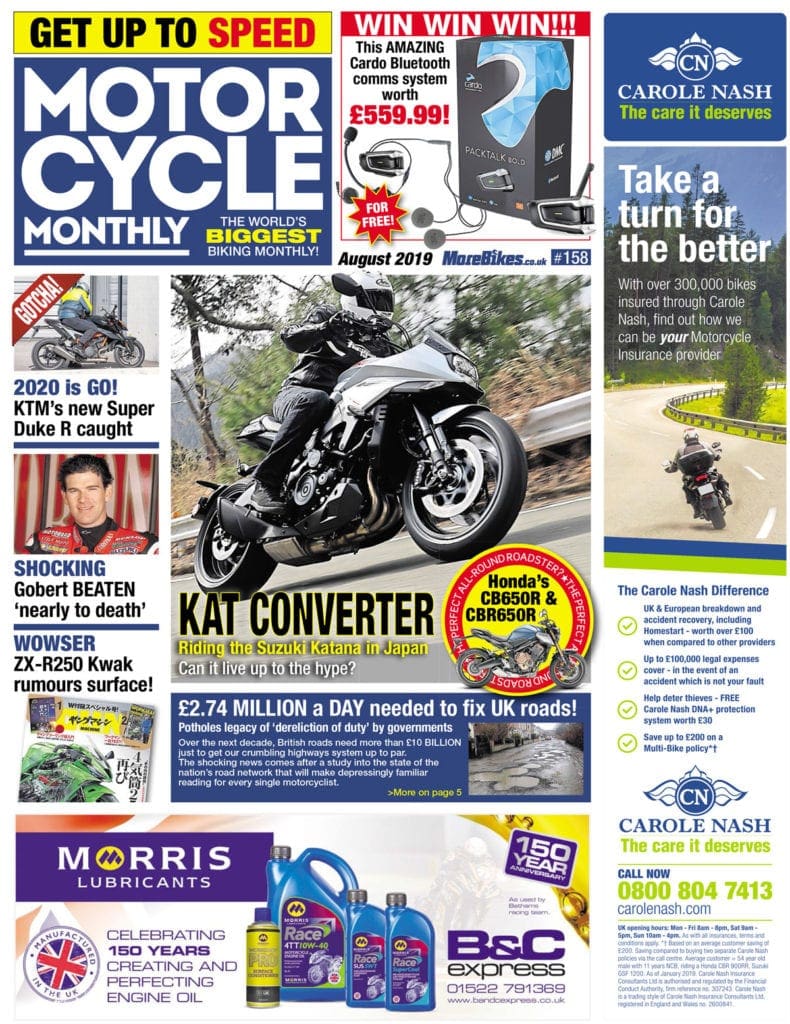 Motorcycle Monthly cover