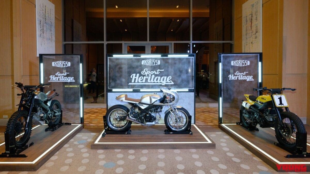Xsr155 scrambler hotsell