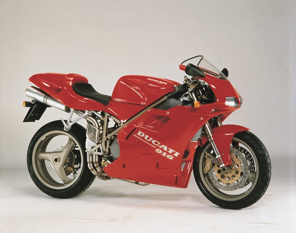 The Ducati 916 is one of the truly iconic motorcycles. An original superbike, if you will.