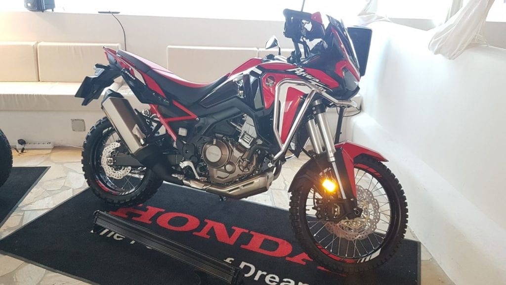 First impressions of Honda's new Africa Twin Adventure Sports. Photo: Ross Mowbray