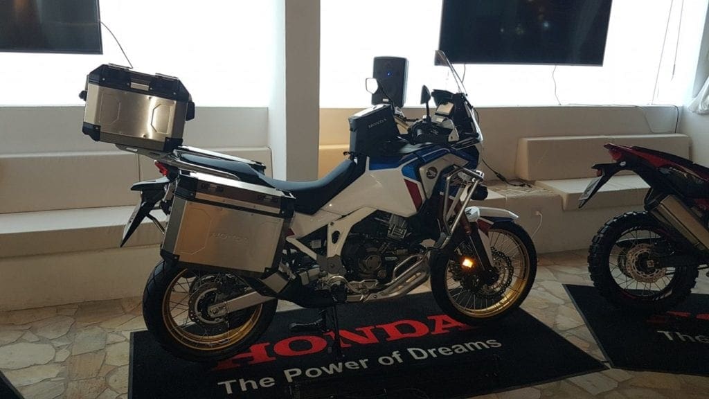 First impressions of Honda's new Africa Twin Adventure Sports. Photo: Ross Mowbray