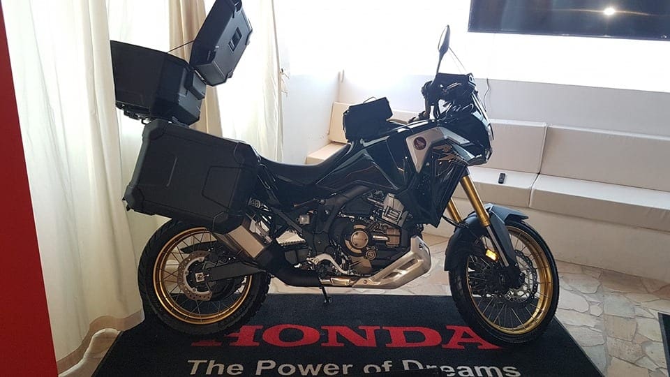 First impressions of Honda's new Africa Twin Adventure Sports. Photo: Ross Mowbray