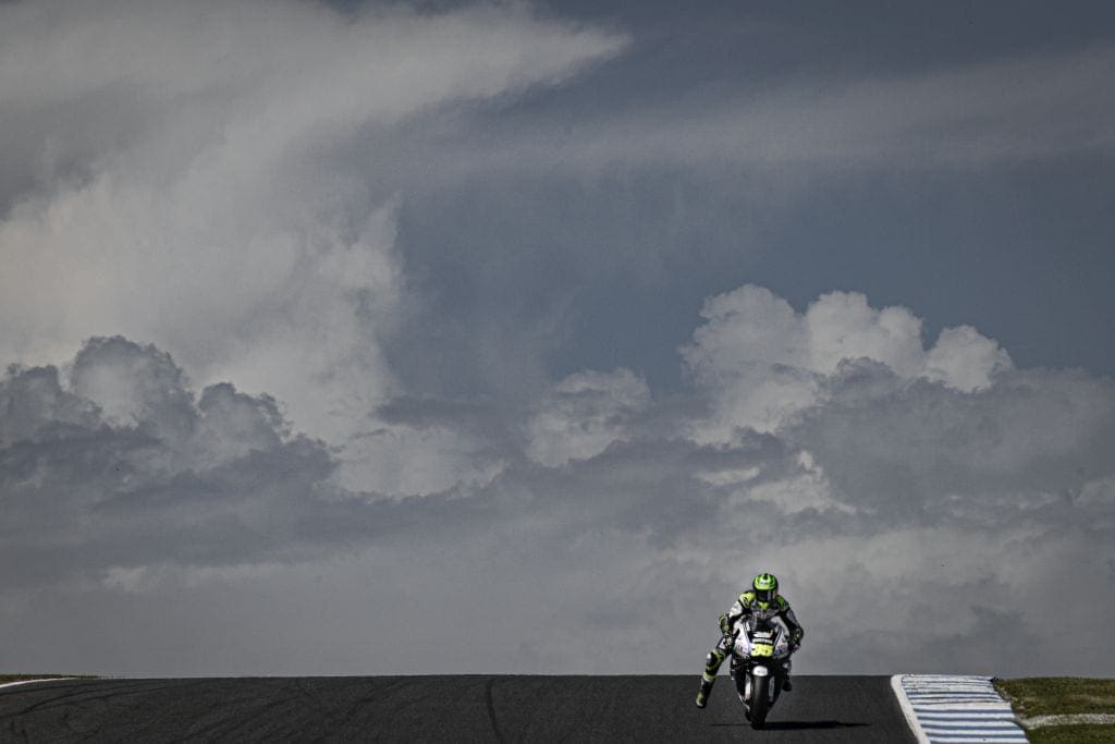 Cal Crutchlow was third quickest on the first day in Australia, setting out his stall early at the Australian motorcycle MotoGP round.