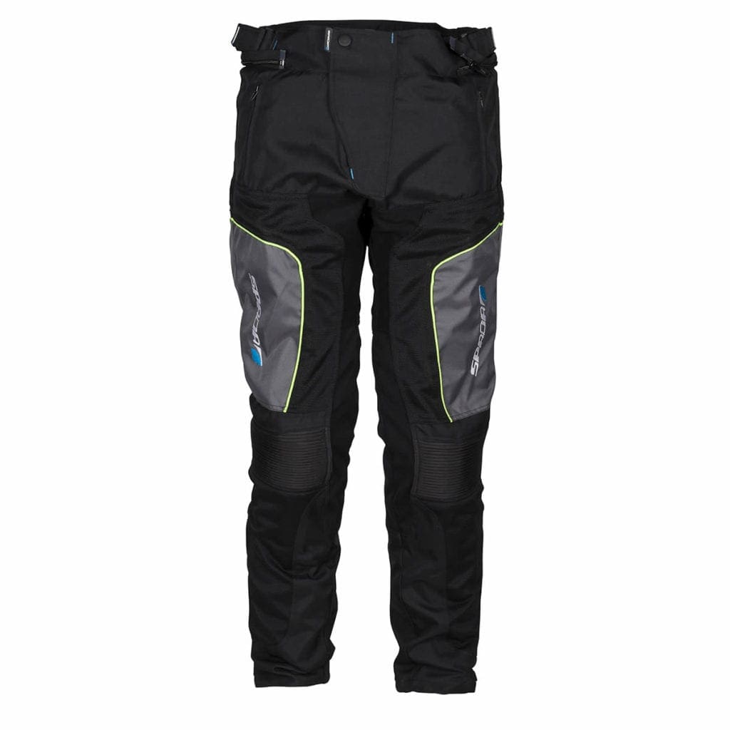 Front view of the Spada Turin motorcycle winter trousers.