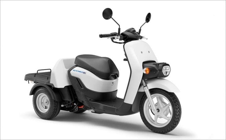 Honda's Gyro E electric scooter.