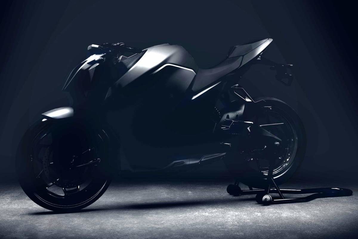 Ultraviolette's F77 electric motorcycle.