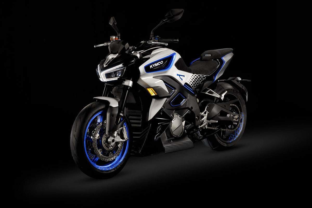 Ducati's Diavel meets Harley's LiveWire meets Yamaha's MT-range? It's a good looking electric bike, this KYMCO RevoNEX.