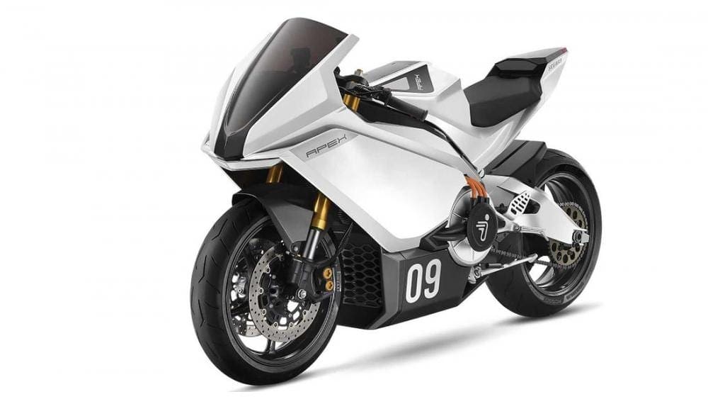 Segway’s ELECTRIC motorcycle concept. The Ninebot Apex.