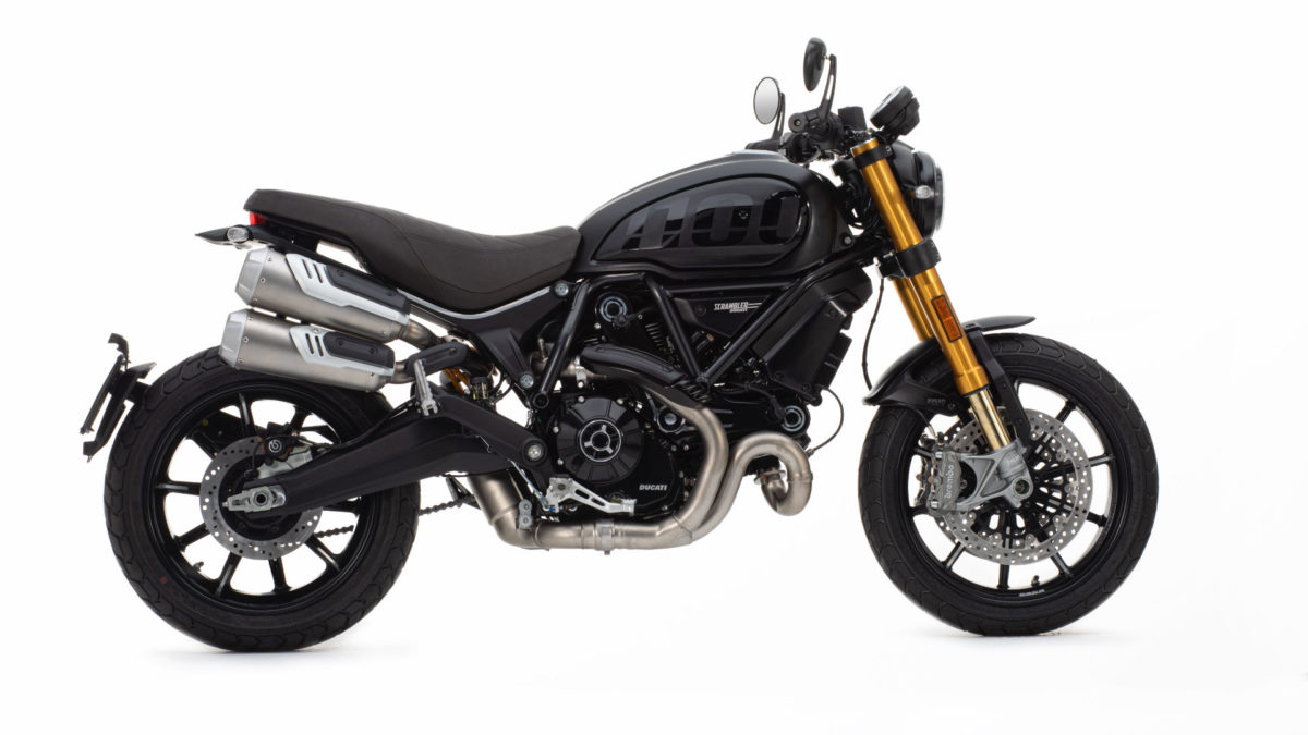 This is the Ducati Scrambler 1100 Sport PRO.
