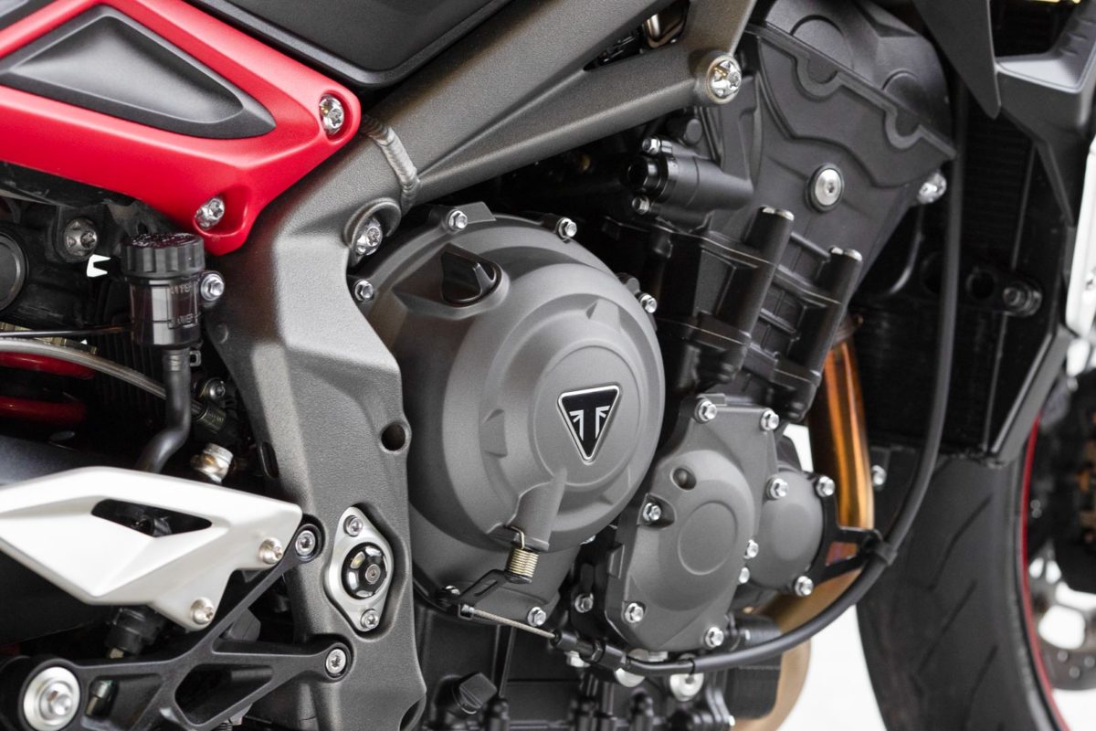 There's no difference in power output from the engine, but it does spin a bit faster than before.