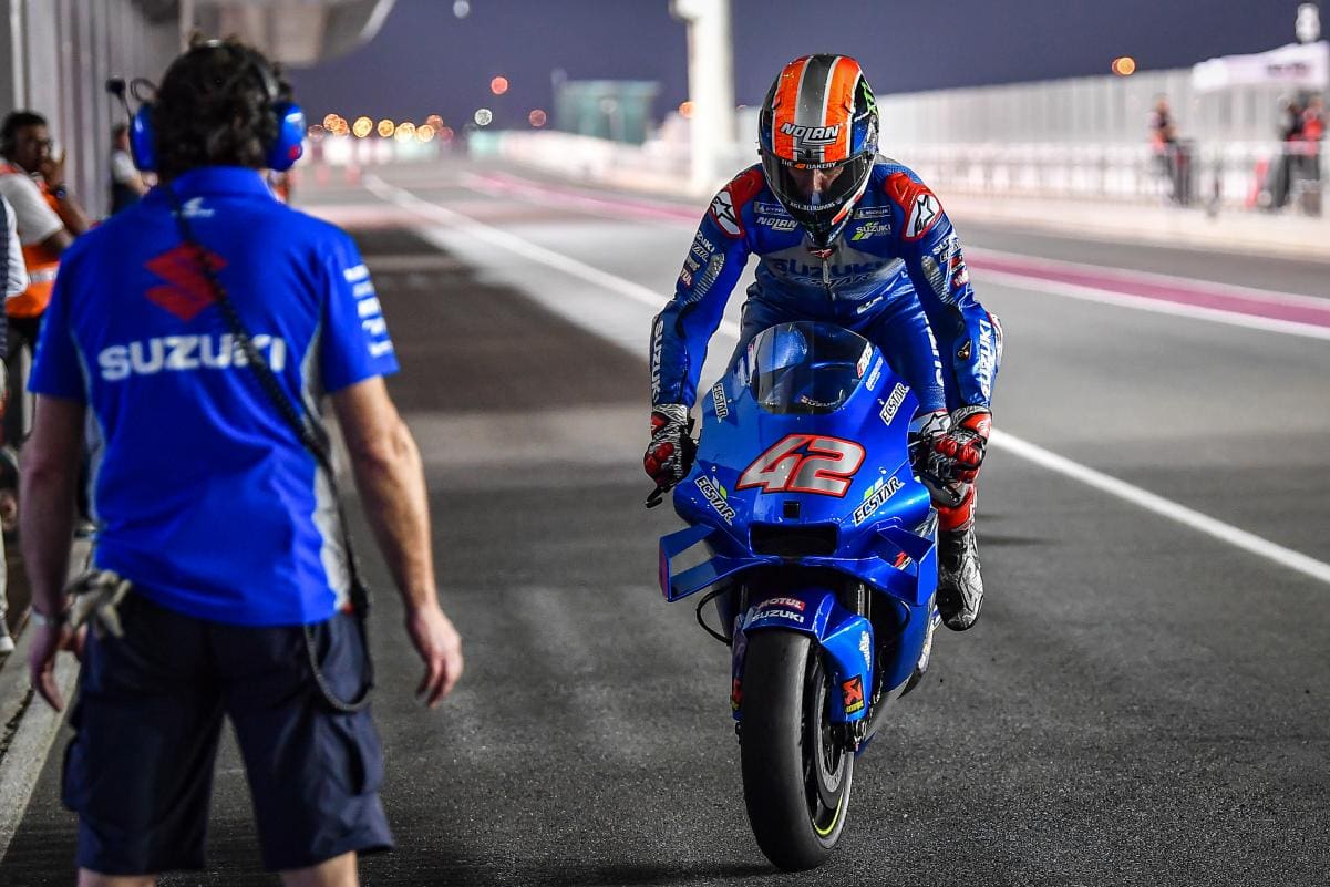 Alex Rins has a Suzuki race package that he's happy with for the first round proper.