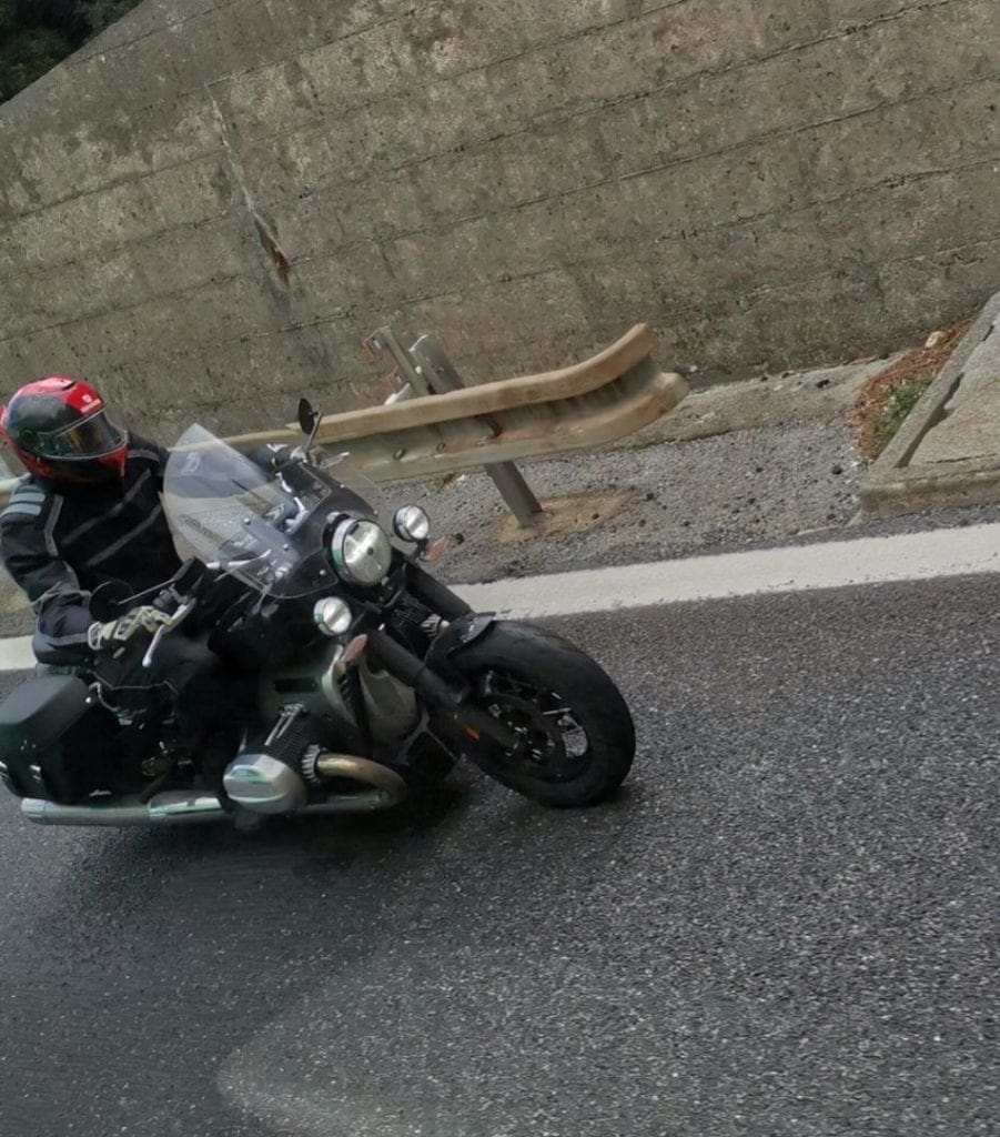And here it is - the R18 Cruiser in lovely road-testing detail.