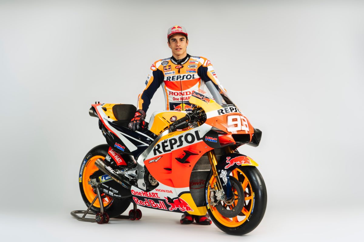 This man, here, this Marc Marques fella, is looking to be the King for another four years at least... do you think everyone else in the MotoGP paddock is just that little bit more worried about their seasons to come, now? 
