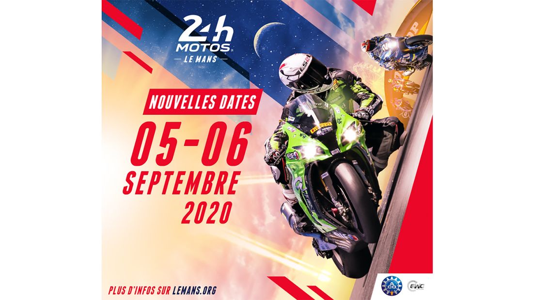 New dates for the Le Mans 24 hour race in France. Another sporting change due to the Coronavirus outbreak.