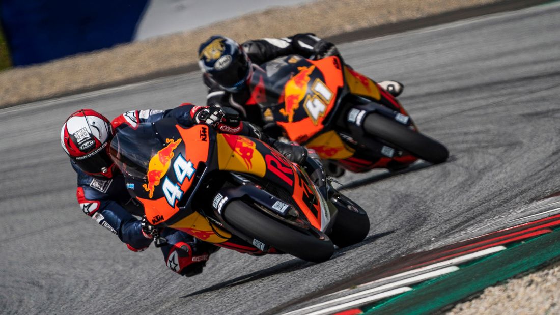 YOU can RIDE a Moto2 race bike at the Red Bull Ring. 