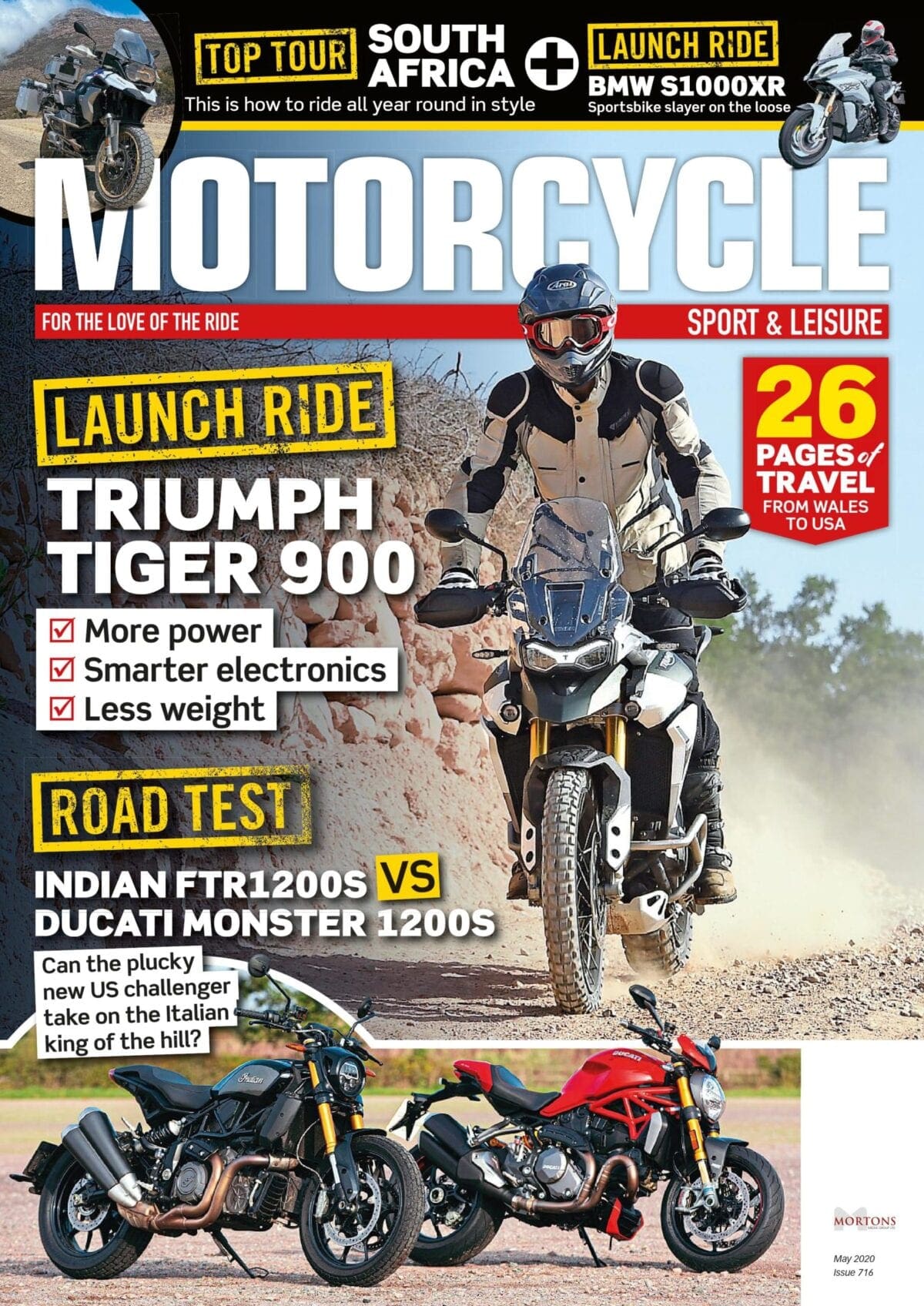 May issue of Motorcycle Sport & Leisure