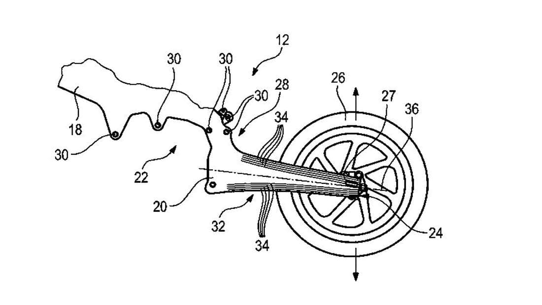 PATENT: BMW’s single-unit CARBON frame and swingarm