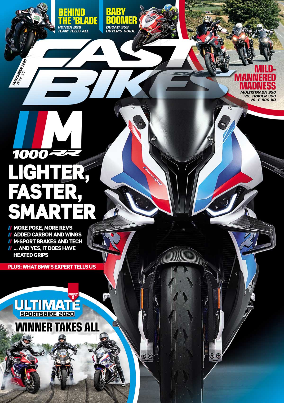 Fast Bikes November 2020 cover