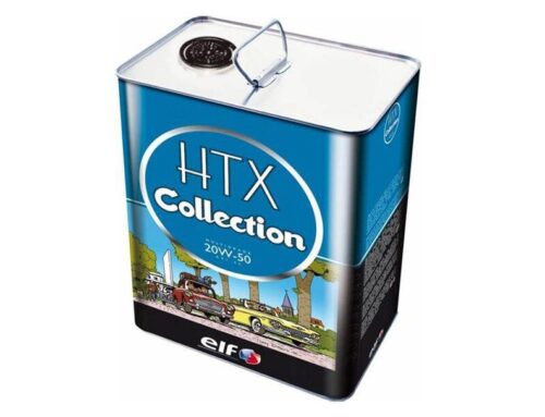 Elf Total Classic Car Engine Oil HTX Collection Multigrade 20W50 5 Litre Tin