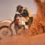 Scram Africa bike in sand