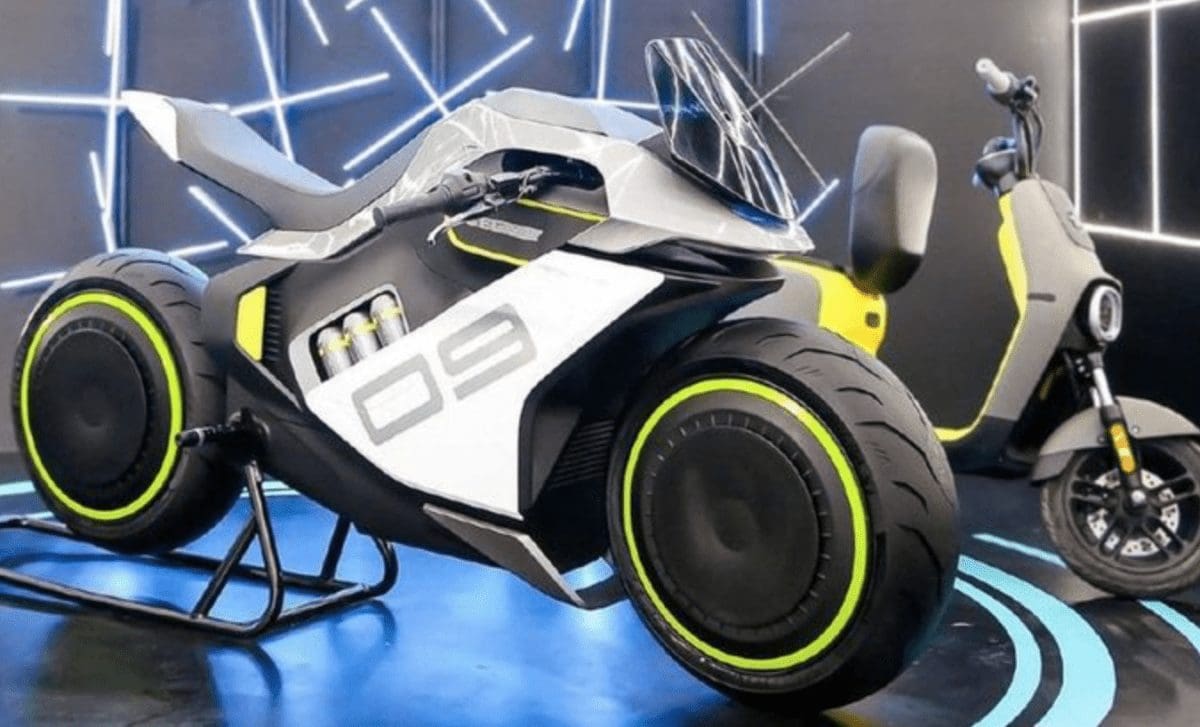 Segway Apex H2 Hydrogen powered motorcycle