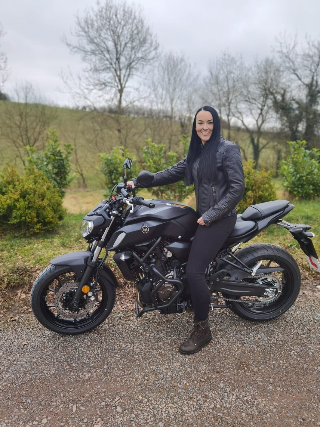 Danielle Darcy, Ladies Who Ride motorrcycles