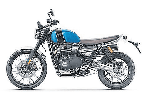 Small capacity Triumph Scrambler