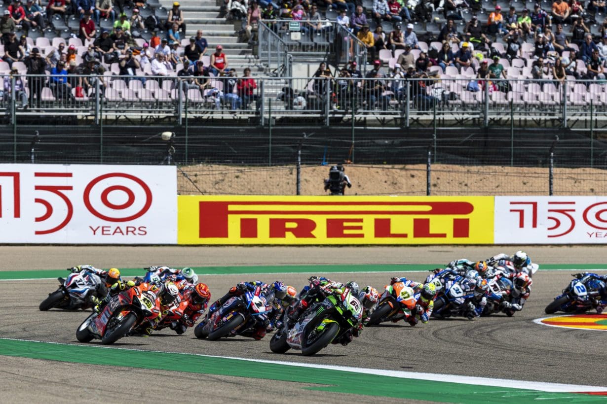 Jonathan Rea leads the way at Aragon WSBK