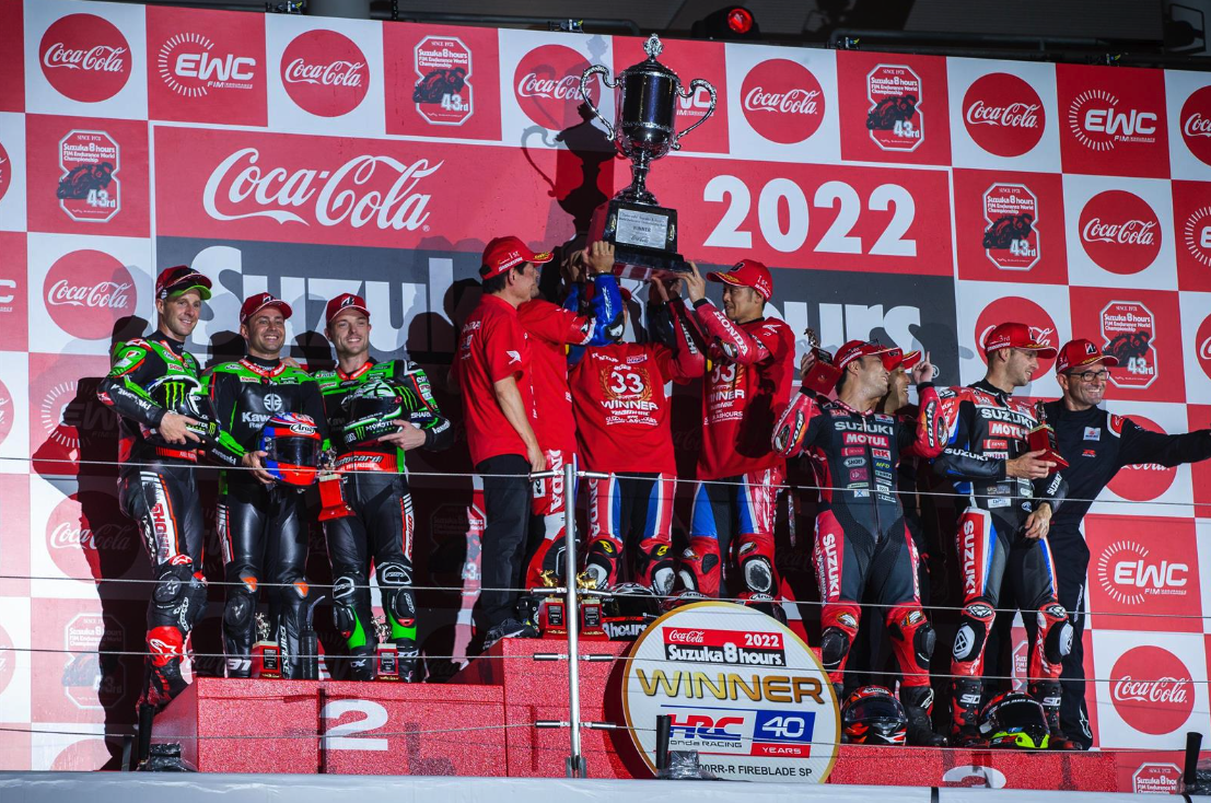 KRT Kawasaki Racing Team 2nd place at Suzuka 8 hours