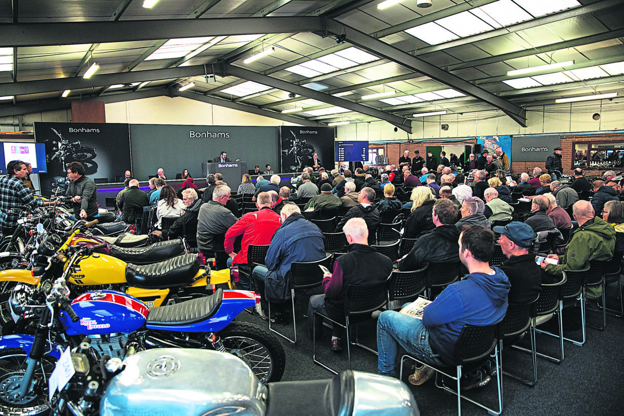 Buy your next bike in the UK's biggest classic motorcycle auction!