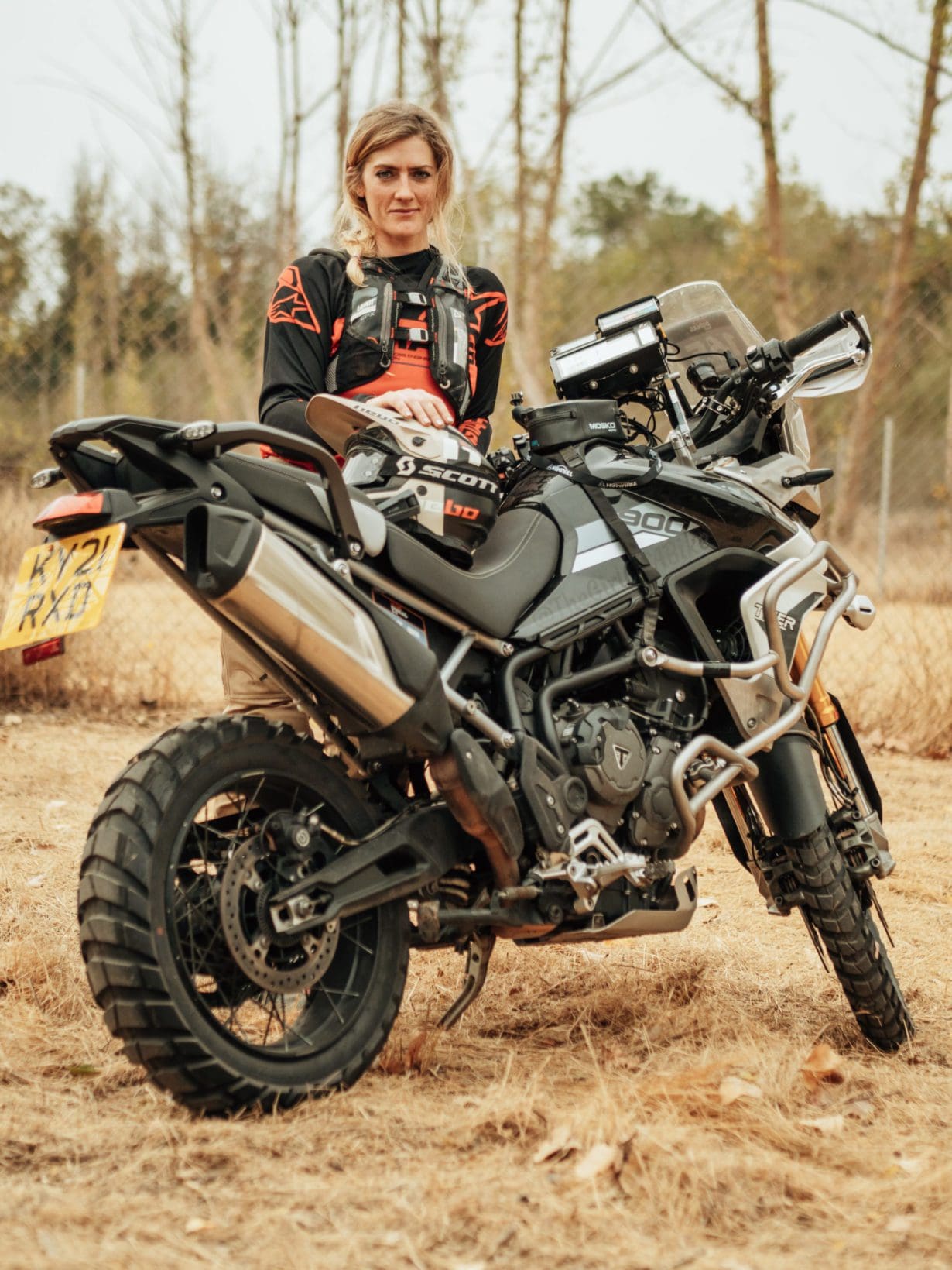 Girl on a bike - Morocco